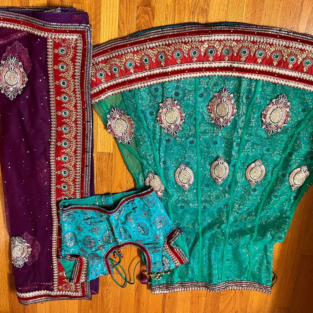 Indian designer  lehenga choli set